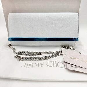Jimmy Choo Milla Sandy Glitter Clutch/Crossbody Bag